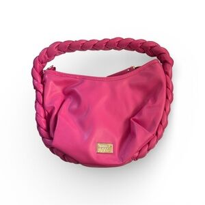 Steve Madden Pink Braided Shoulder Bag - like new
